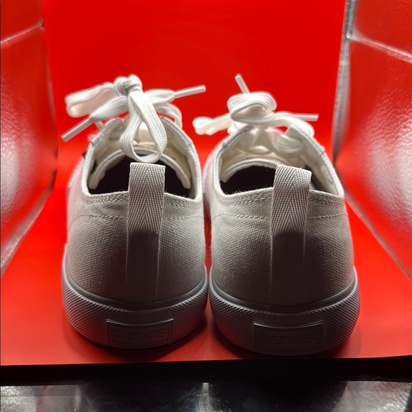Levi's White Classic Athletic Sneakers - Picture 3 of 9
